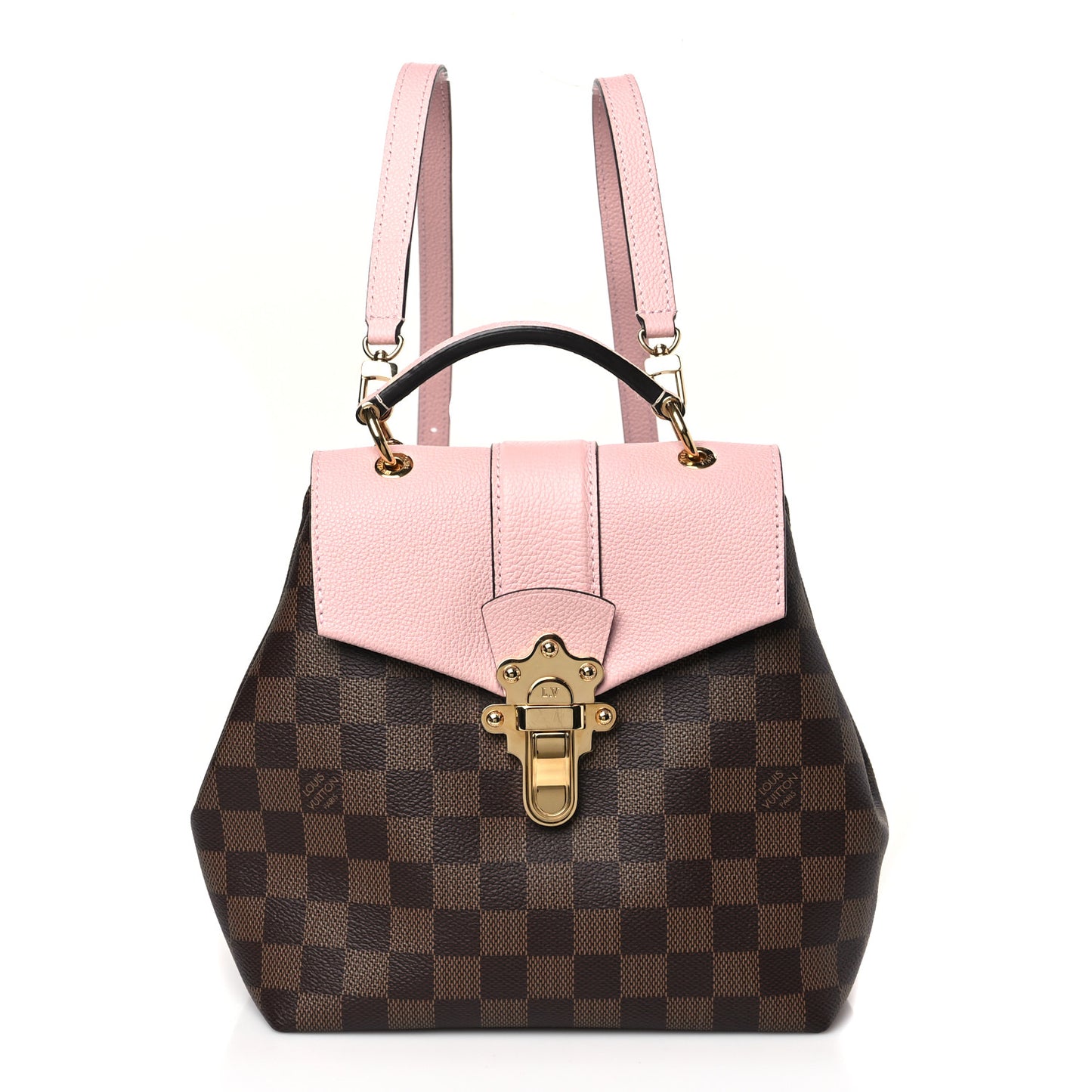 Damier Ebene Clapton Backpack Magnolia