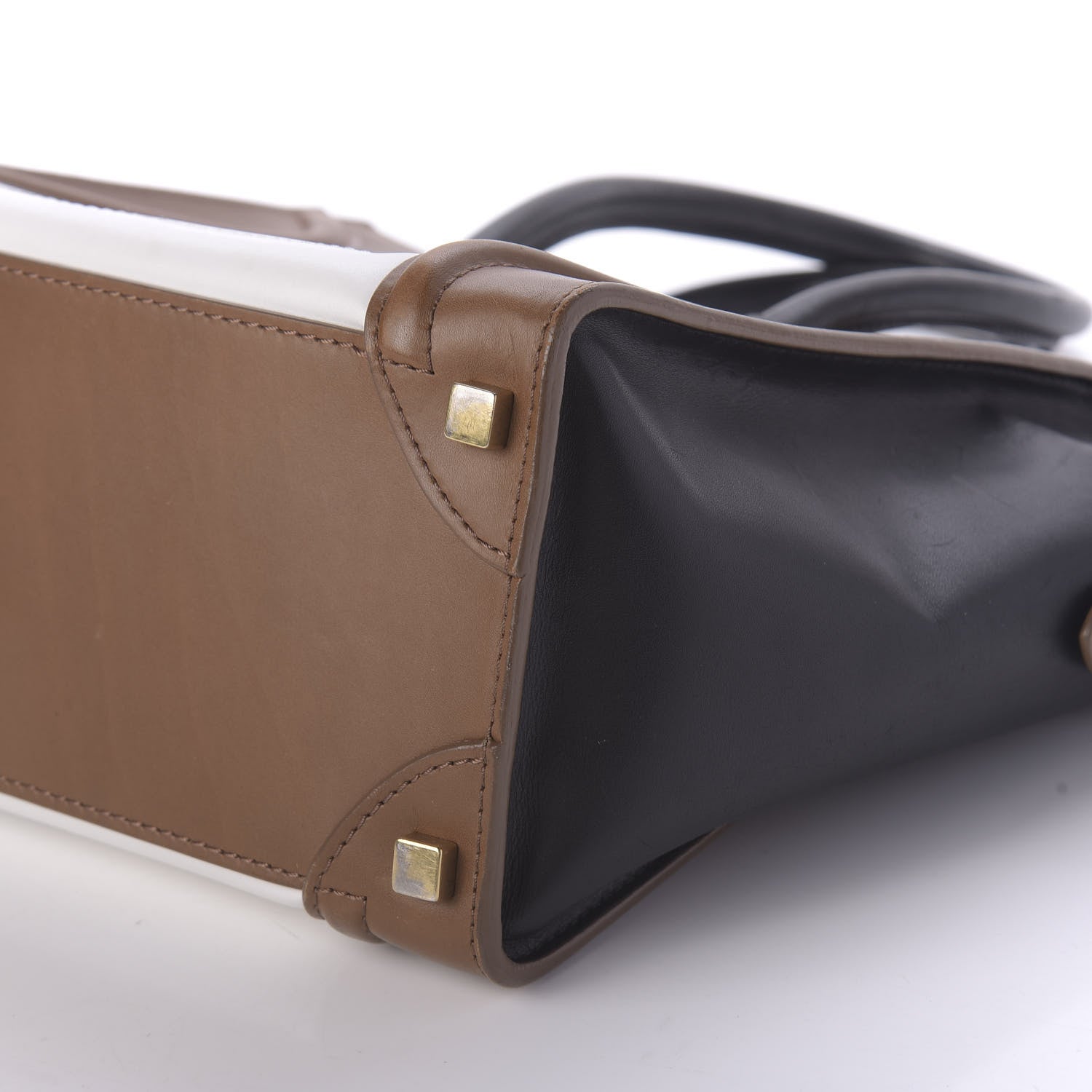 Celine Smooth Calfskin Micro Tri-Color Luggage Brown 7 of 10