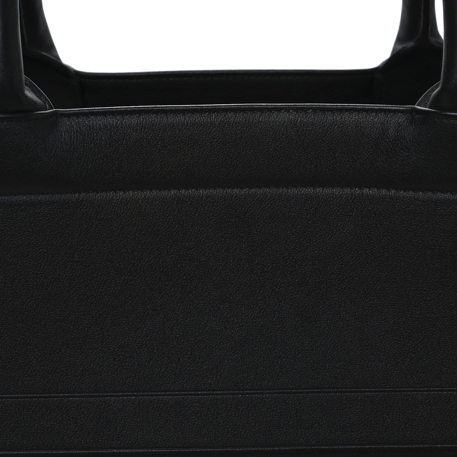 Christian Dior Calfskin Embossed Medium Book Tote Black 8 of 14