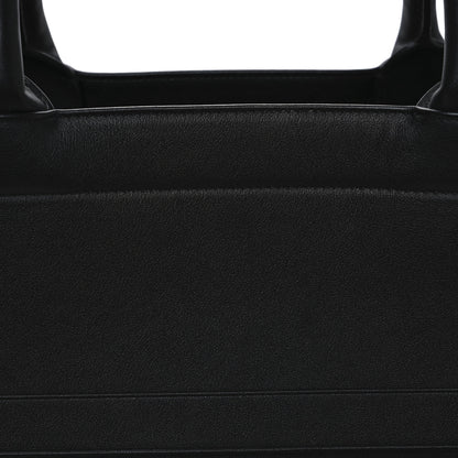 Christian Dior Calfskin Embossed Medium Book Tote Black 8 of 14