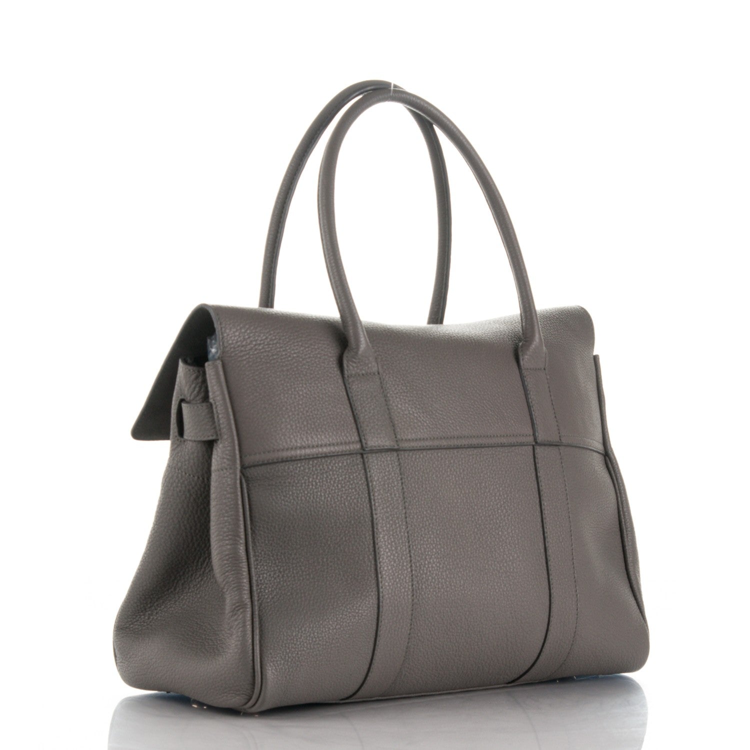 Mulberry Classic Grain Calfskin Bayswater Mole Grey 3 of 8