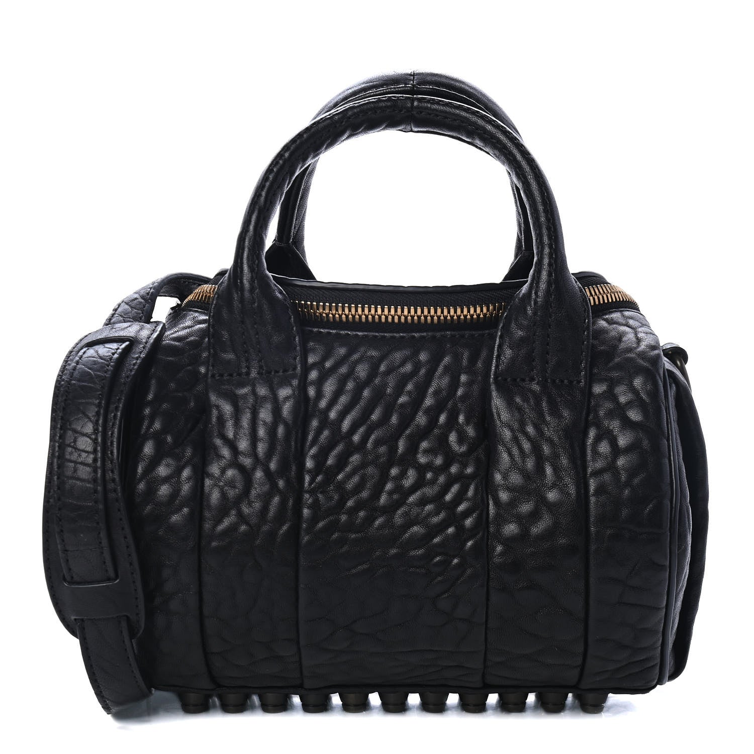 Alexander Wang Pebbled Lambskin Mini Rockie Black Antique Brass Hardware 1 of 4