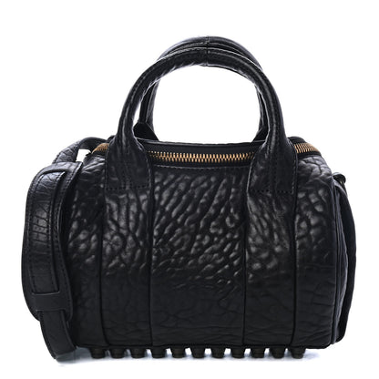 Alexander Wang Pebbled Lambskin Mini Rockie Black Antique Brass Hardware 1 of 4