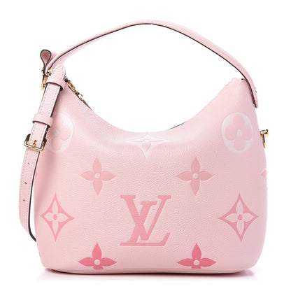 Louis Vuitton Empreinte Monogram Giant By The Pool Marshmallow Hobo PM Bouton De Rose 1 of 10