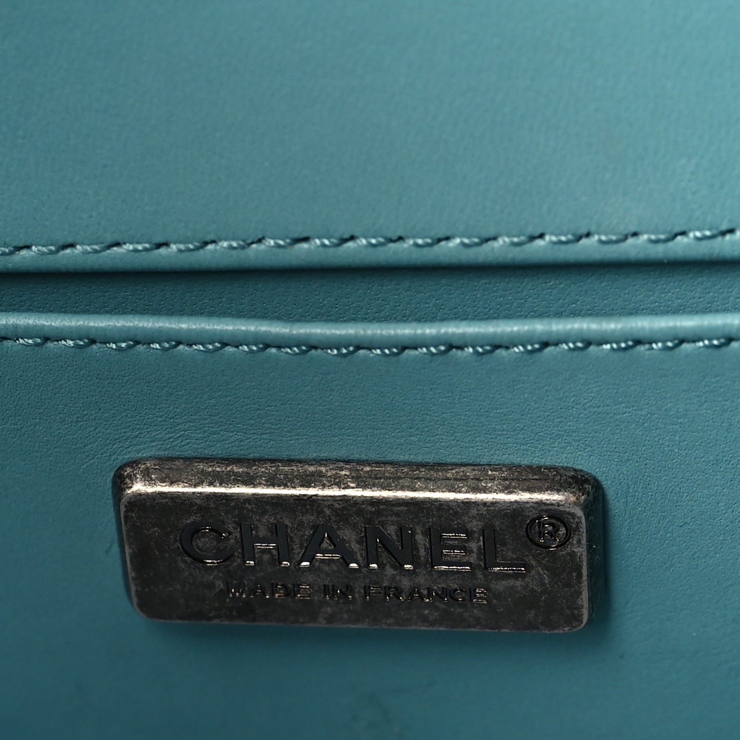 Galuchat Stingray Small Boy Flap Turquoise