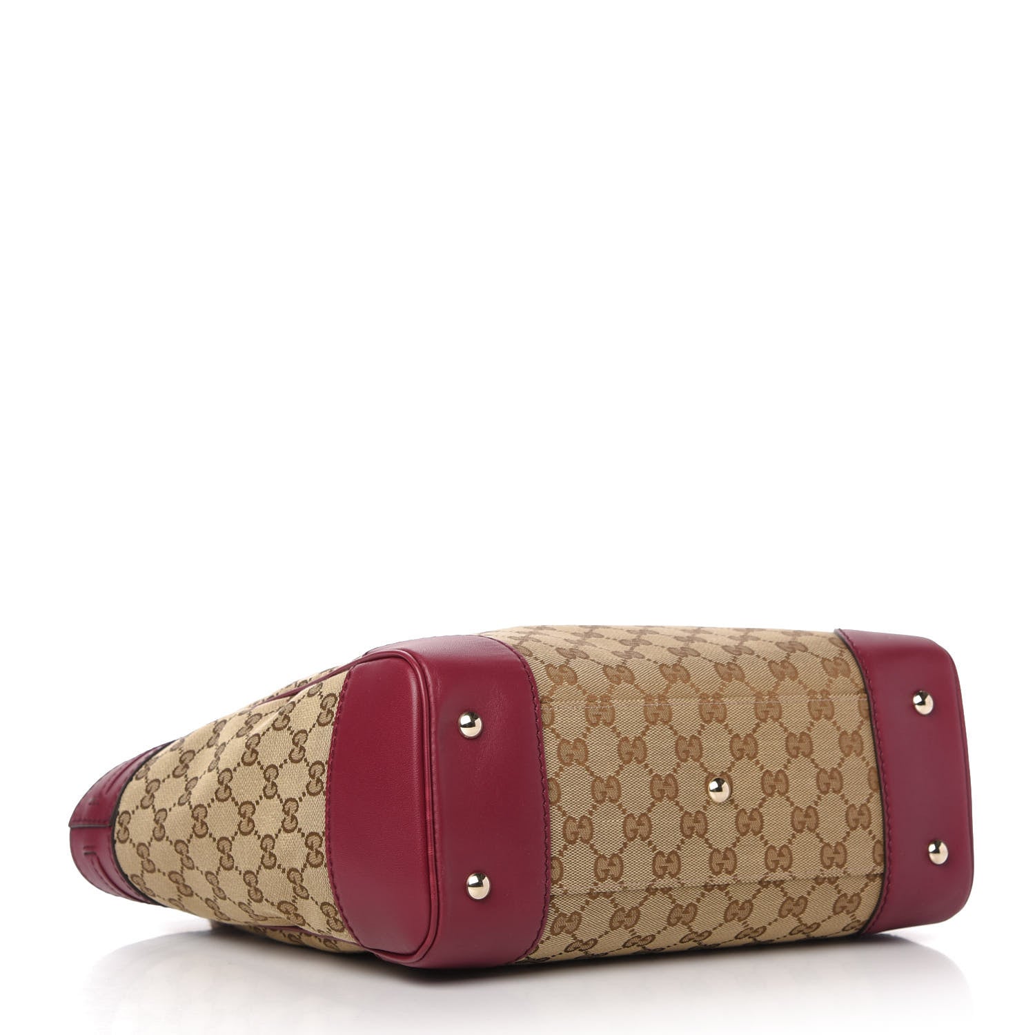 Gucci Monogram Web Medium Mayfair Tote Cherry 4 of 10