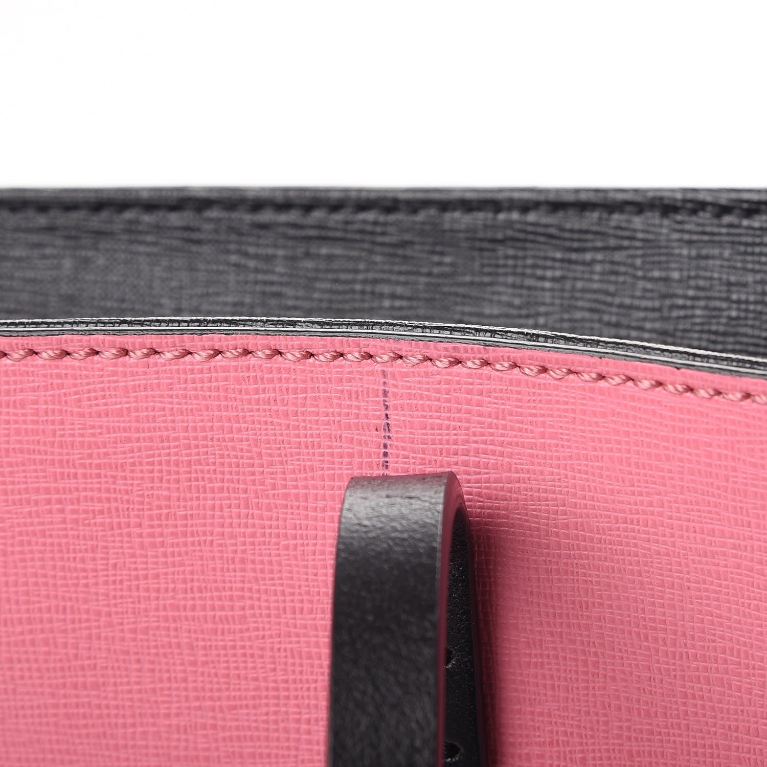Fendi Vitello Elite Cuoio Monster Buggies Medium Roll Tote Lollypop Black 8 of 11
