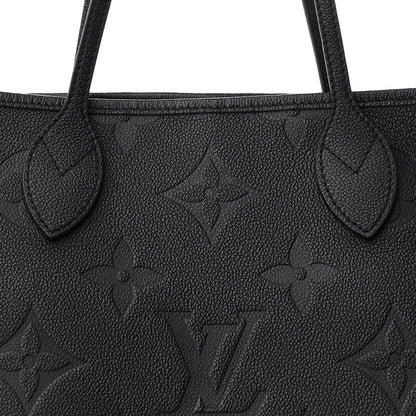 Louis Vuitton Empreinte Monogram Giant Neverfull MM Black 7 of 9