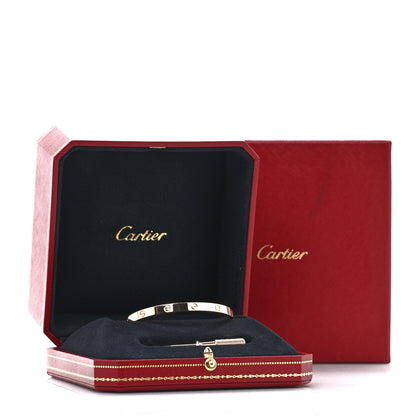 Cartier 18K Pink Gold Medium LOVE Bracelet 17 7 of 7