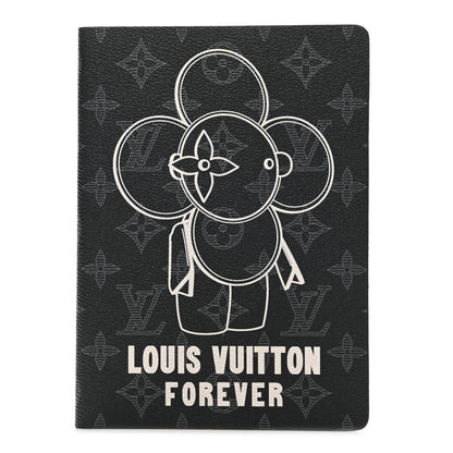 Louis Vuitton Monogram Eclipse Vivienne Clemence Notebook MM 1 of 7