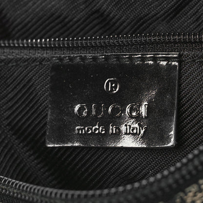Gucci Monogram Patent Small Hobo Black 6 of 9
