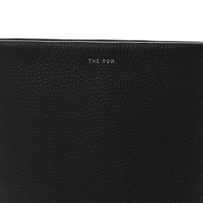 The Row Grained Calfskin Small N/S Park Tote Black 8 of 10