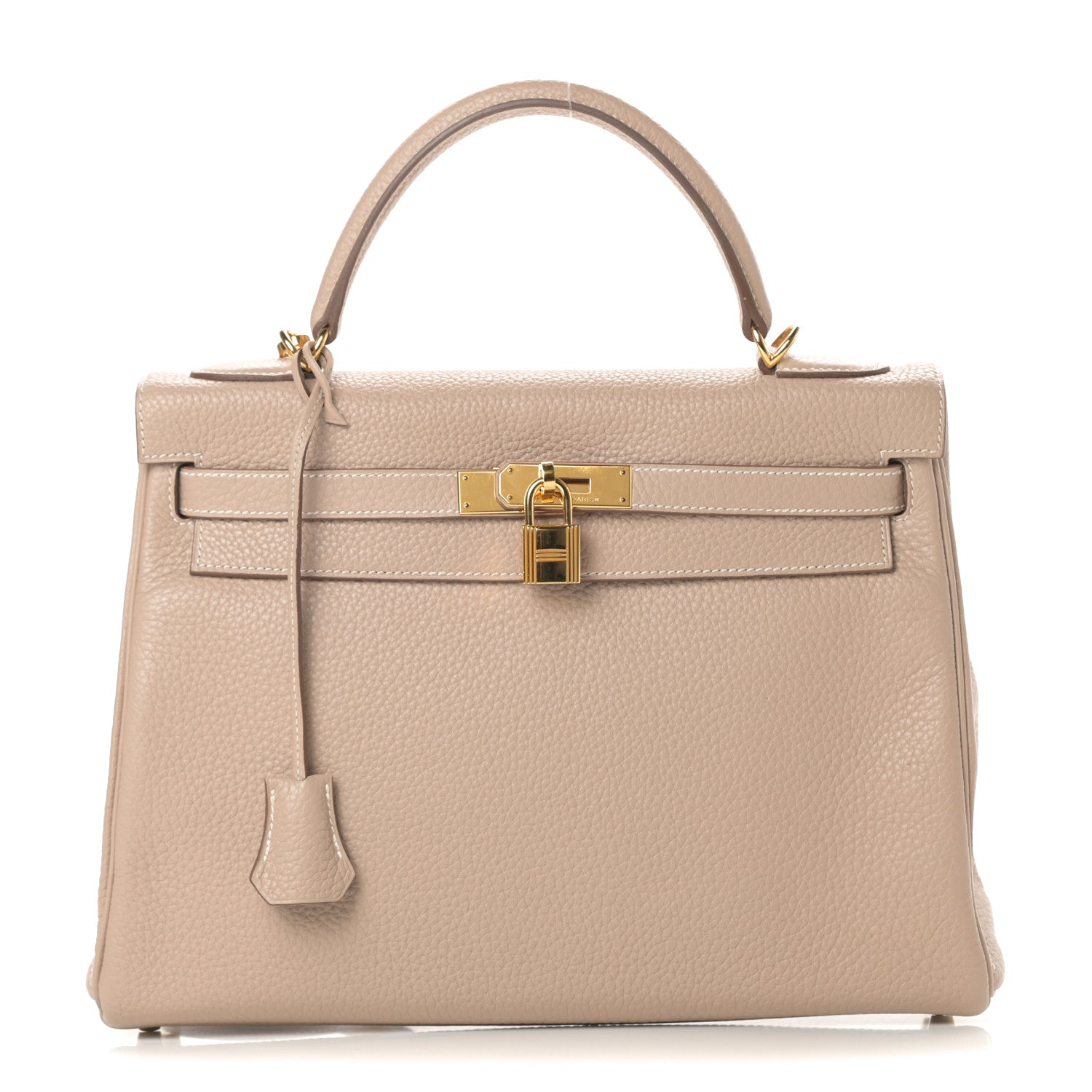 Hermes Taurillon Clemence Kelly Retourne 32 Argile 1 of 13