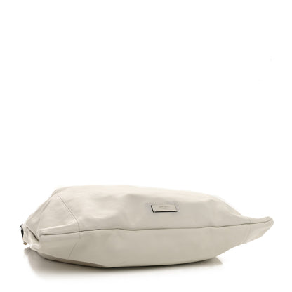 Jimmy Choo Calfskin Ana Hobo Shopping Tote Latte 4 of 9