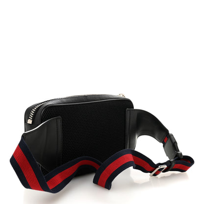 Gucci Soft GG Supreme Monogram Web Belt Bag Black Grey 3 of 10