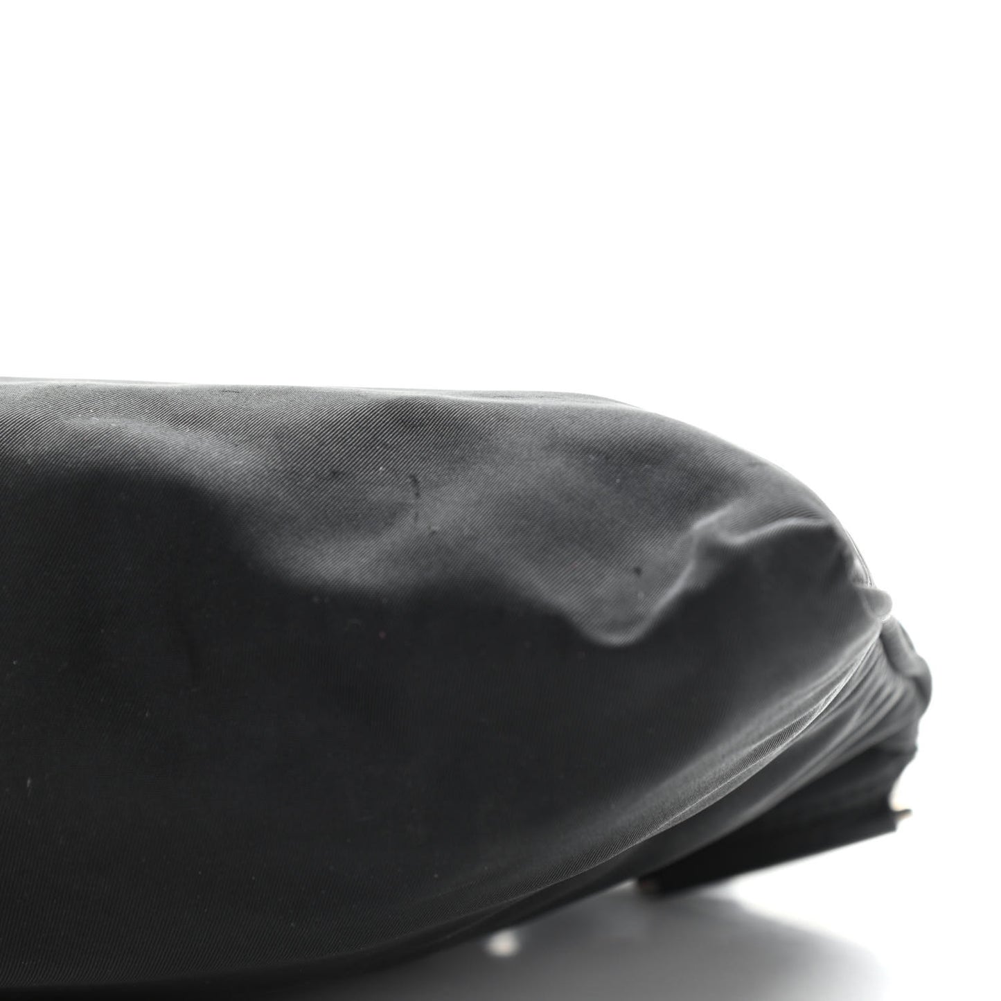 Nylon Messenger Bag Black