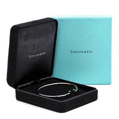 Tiffany 18K Yellow Gold T Wire Bracelet 5 of 5