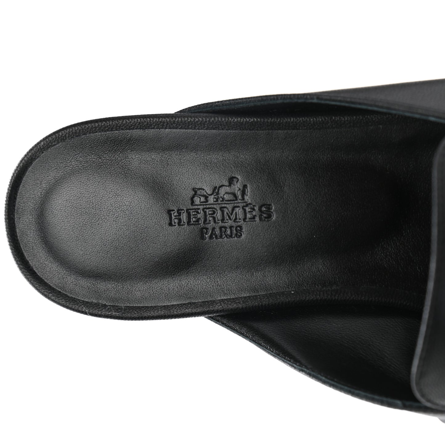 Goatskin Oz Mules 39.5 Black