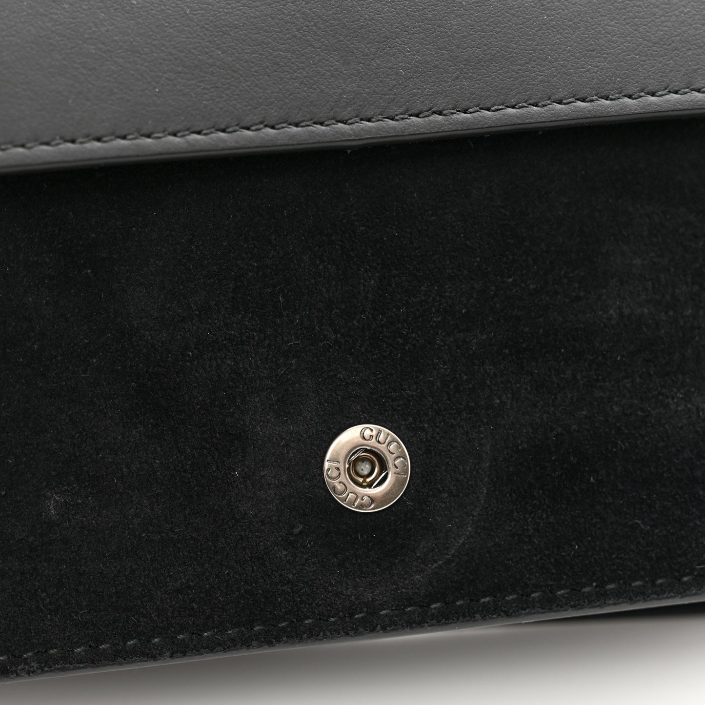 Suede Super Mini Dionysus Shoulder Bag Black