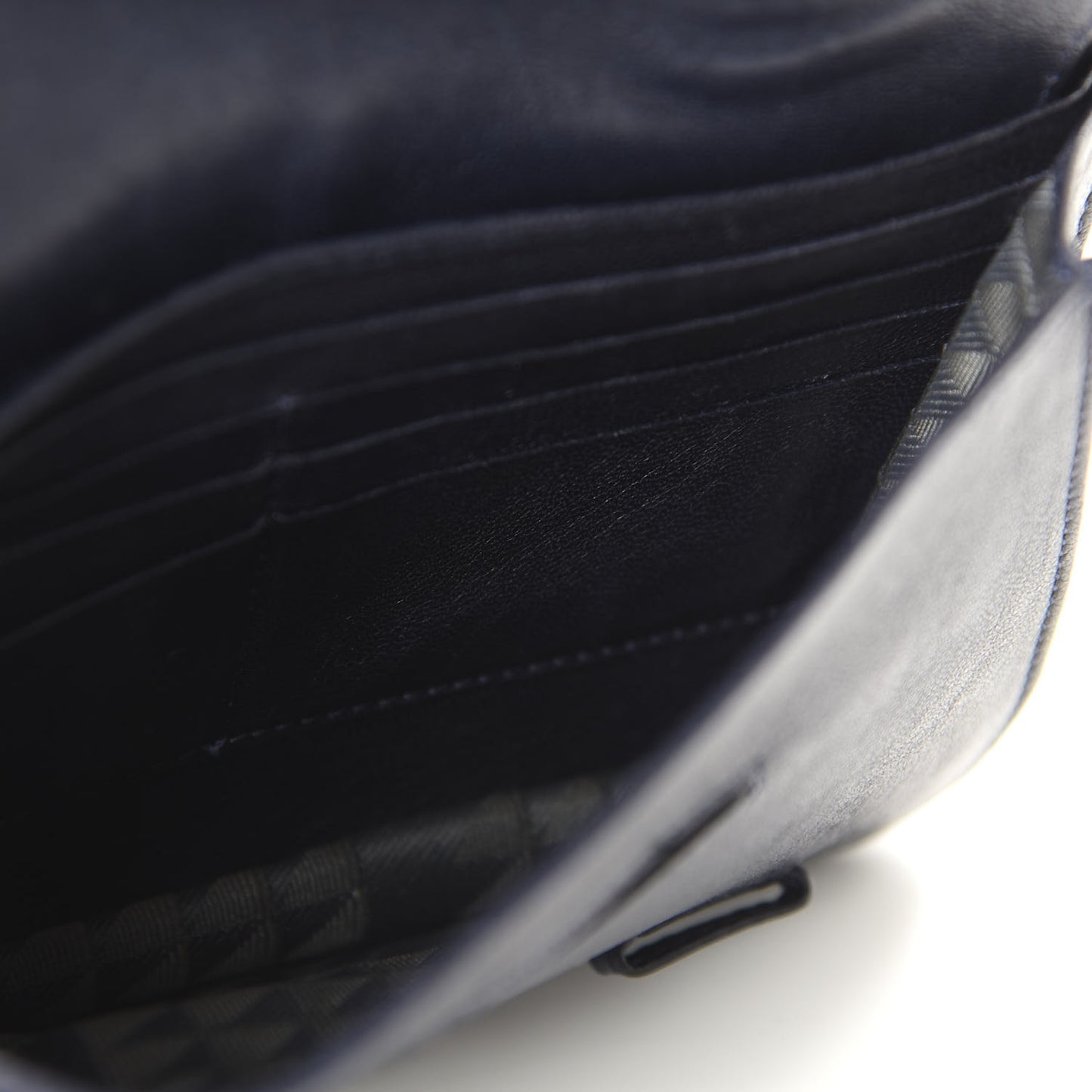 Lambskin PS1 Large Chain Wallet Midnight