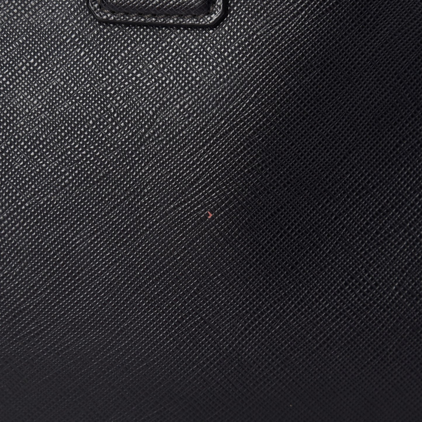 Saffiano Medium Galleria Double Zip Tote Black