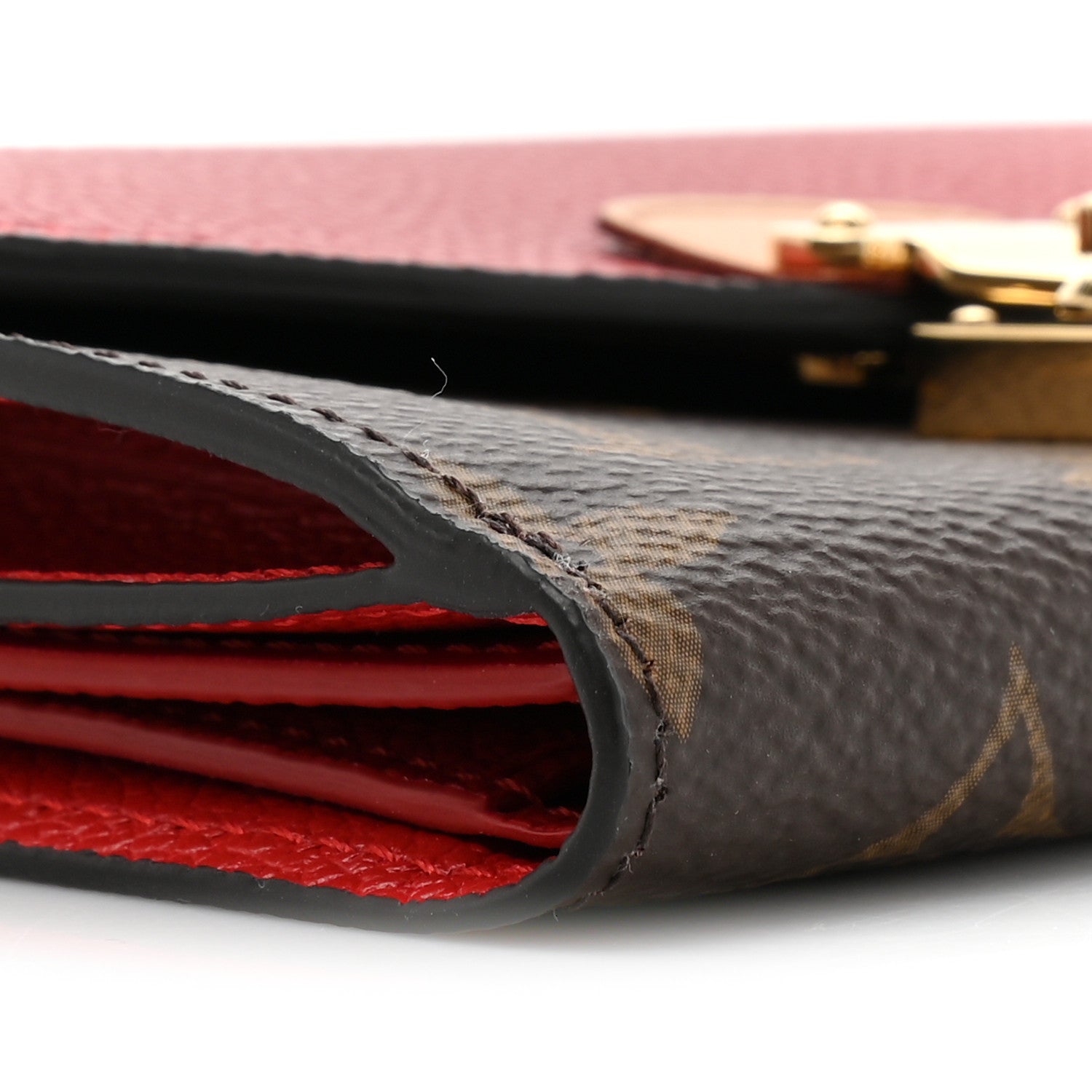 Louis Vuitton Monogram Pallas Compact Wallet NM Cerise 9 of 10