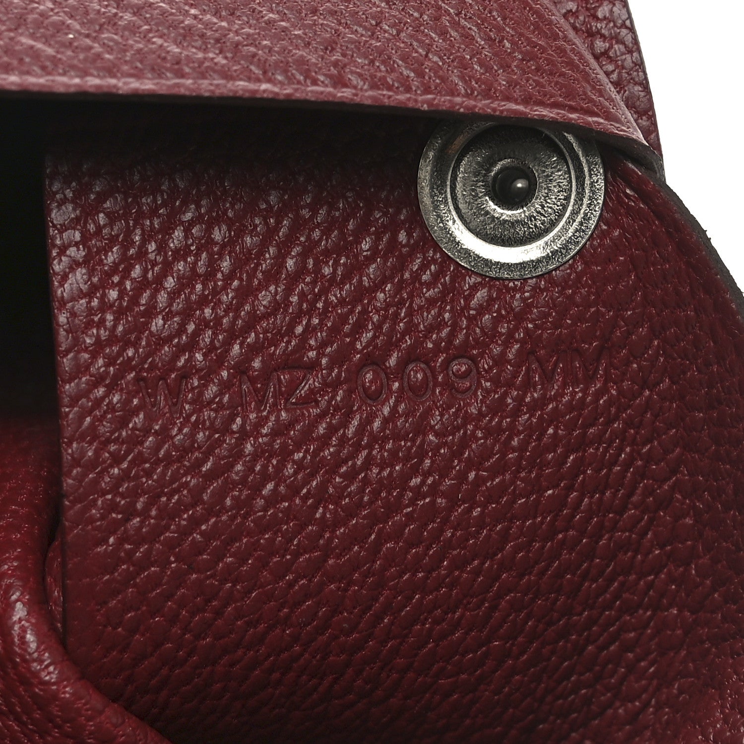 Hermes Chevre Mysore Calvi Card Case Rouge H 8 of 8