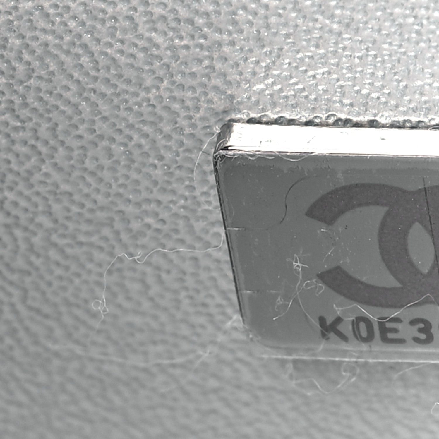 Chanel Metallic Lambskin Quilted Mini Rectangular Flap Silver 7 of 11