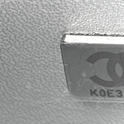 Chanel Metallic Lambskin Quilted Mini Rectangular Flap Silver 7 of 11