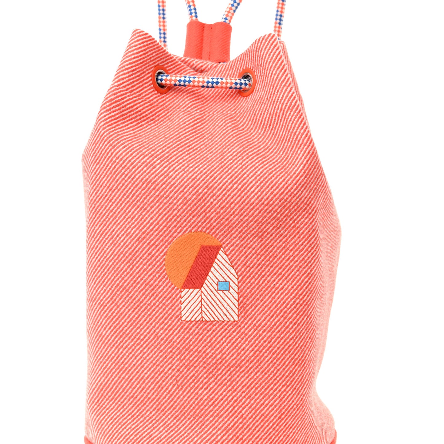 Les Cabanes Duffle Bag Orange Feu