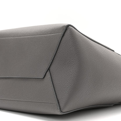 Celine Soft Grained Calfskin Sangle Bucket Bag Grey 9 of 10