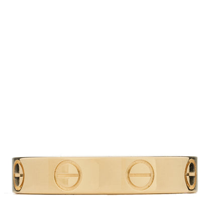 Cartier 18K Yellow Gold 3.5mm LOVE Wedding Band Ring  50 5.25 3 of 5