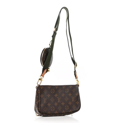 Louis Vuitton Monogram Multi Pochette Accessories Kaki 3 of 11