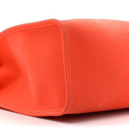 Hermes Toile Vache Hunter Herbag Zip 31 PM Orange Natural Orange Natural 10 of 21