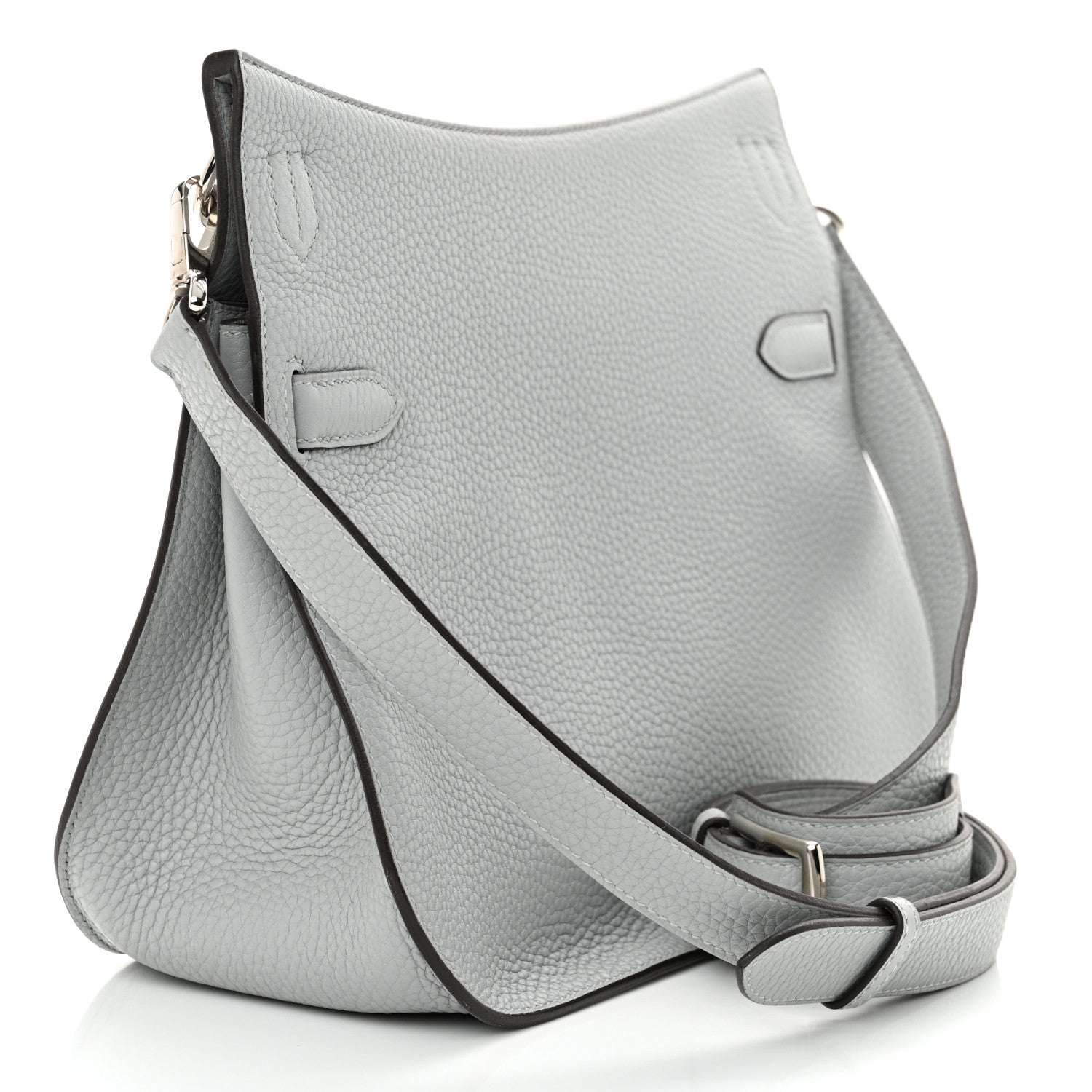 Hermes Taurillon Clemence Jypsiere 28 Bleu Arctic 3 of 11