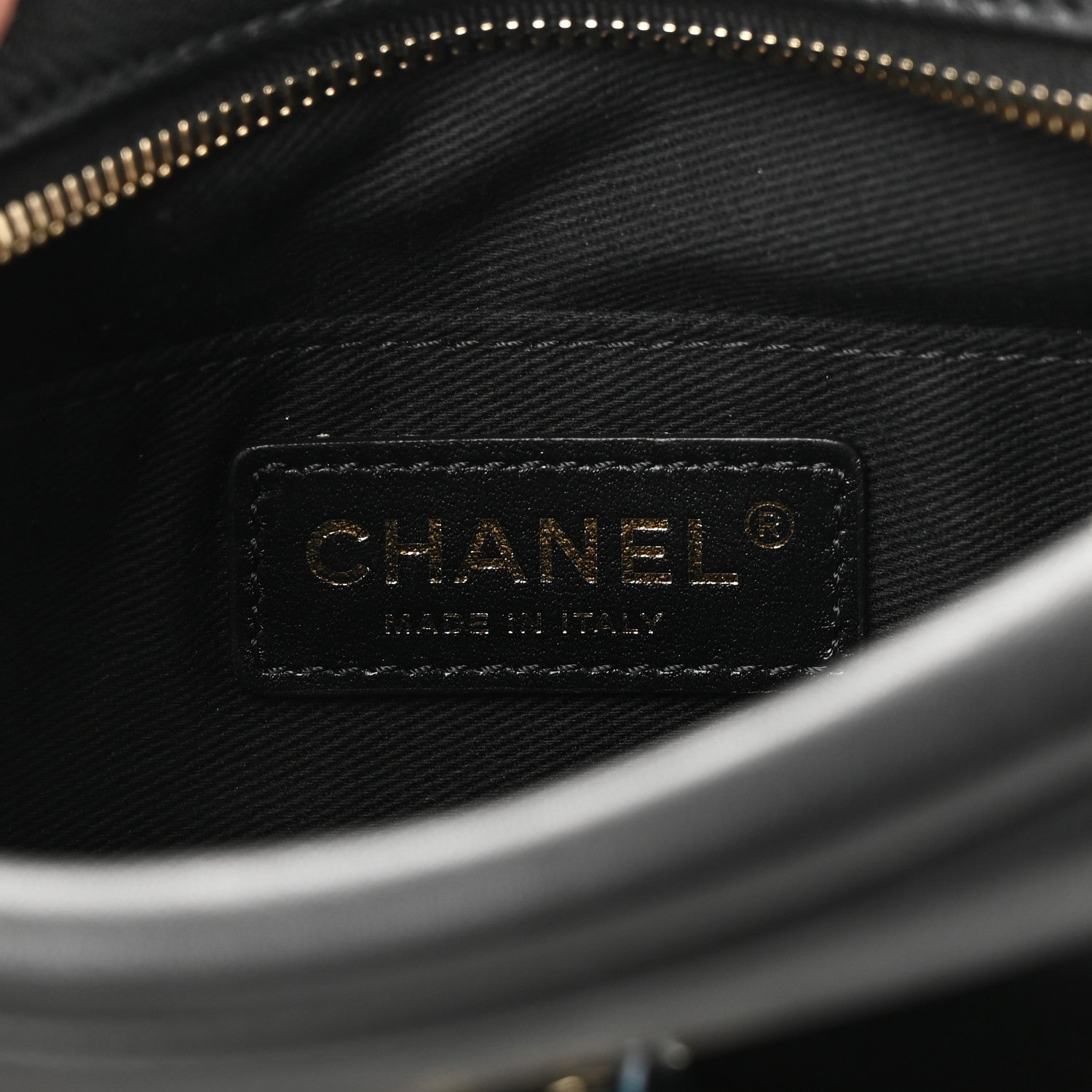 Chanel Goatskin Quilted Small Casual Trip Camera Case Black 6 of 10