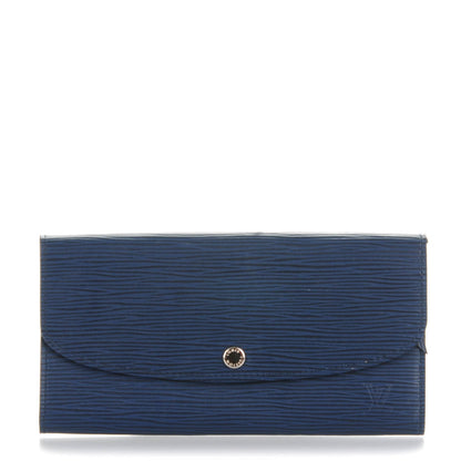 Louis Vuitton Epi Emilie Wallet Indigo 1 of 7