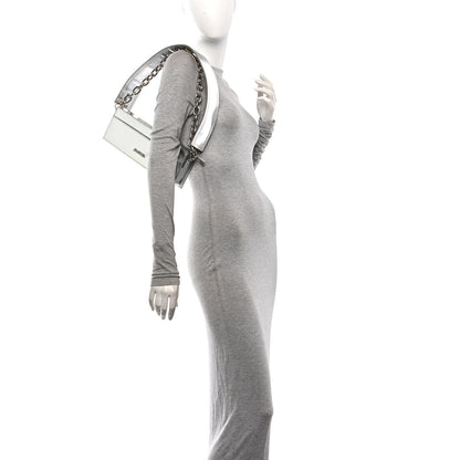 Jacquemus Metallic Calfskin Le Sac Ciuciu Silver 2 of 9