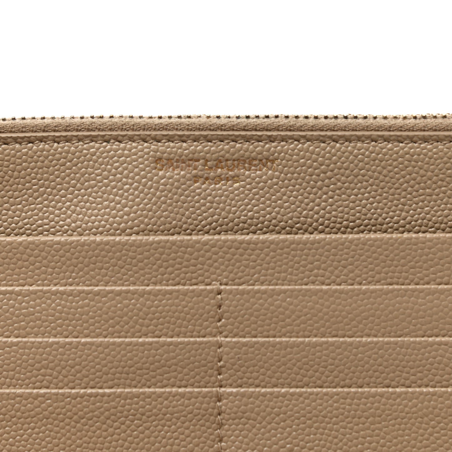 Grain De Poudre Monogram Uptown Wallet Dark Beige