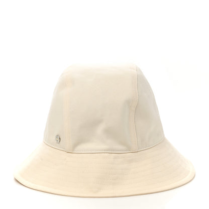 Hermes Cotton Bucket Hat 57 White 1 of 8