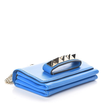 Valentino Garavani Nappa Mini Va Va Voom Shoulder Bag Blue Fluo 4 of 8