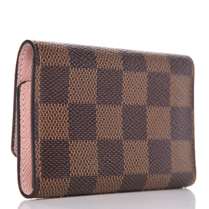 Louis Vuitton Damier Ebene Multicles 6 Key Holder Rose Ballerine 3 of 8