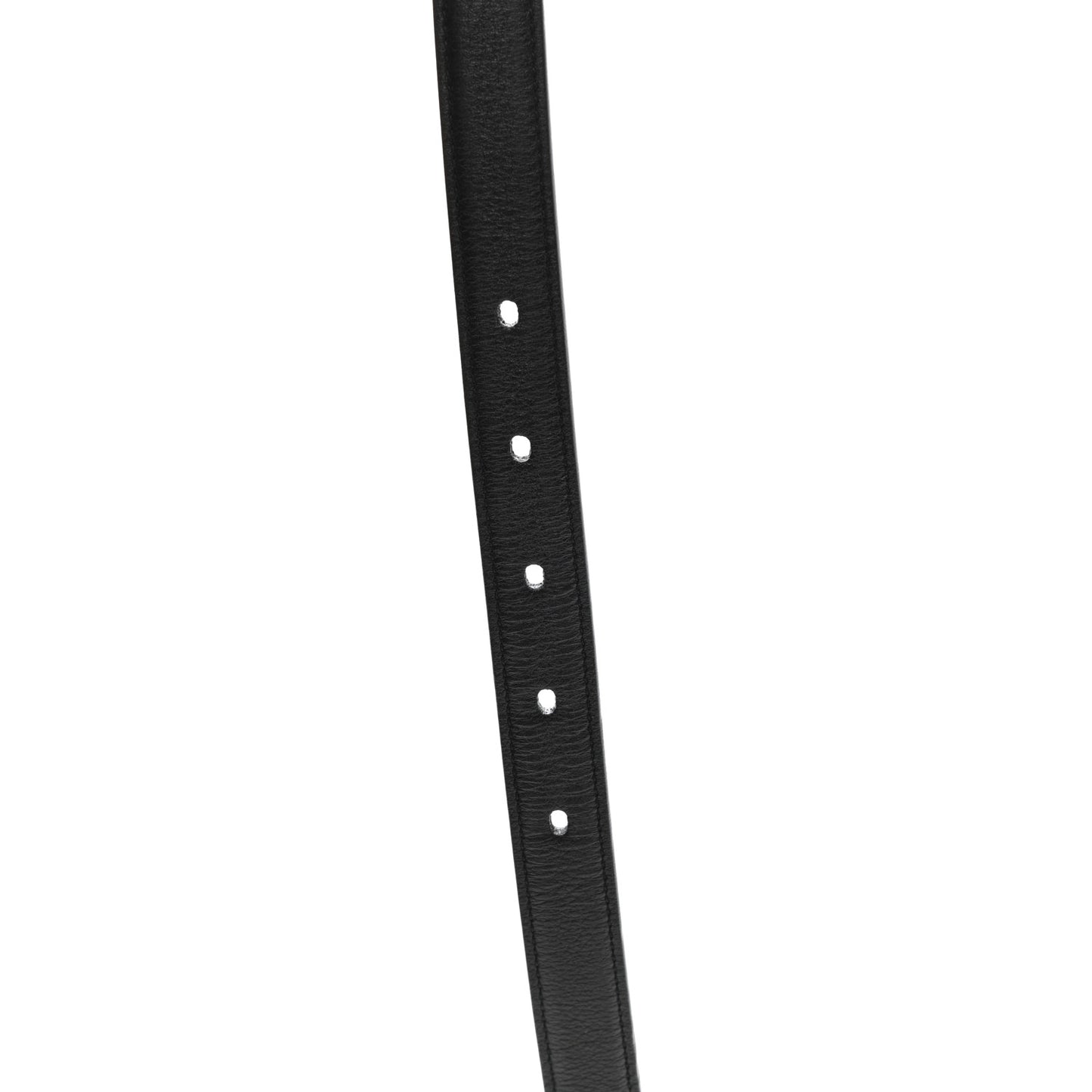 Smooth Calfskin Monogram Square Buckle Belt 95 38 Black