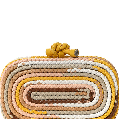 Bottega Veneta Nappa Intrecciato Braided Knot Clutch Multicolor 10 of 11
