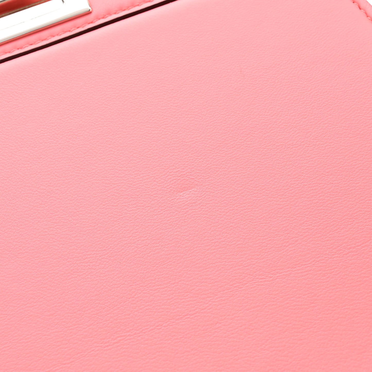 Shiny Nappa Petite Peekaboo I SEE U Satchel Pink Dalia