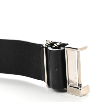 Gucci Calfskin Plaque Belt 65 26 Black 6 of 6