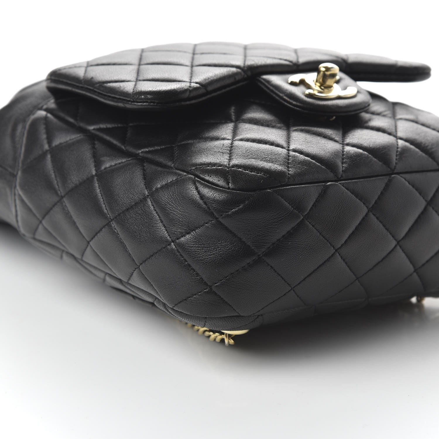 Chanel Lambskin Quilted Small in Seoul Backpack Black 5 of 9