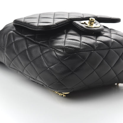 Chanel Lambskin Quilted Small in Seoul Backpack Black 5 of 9