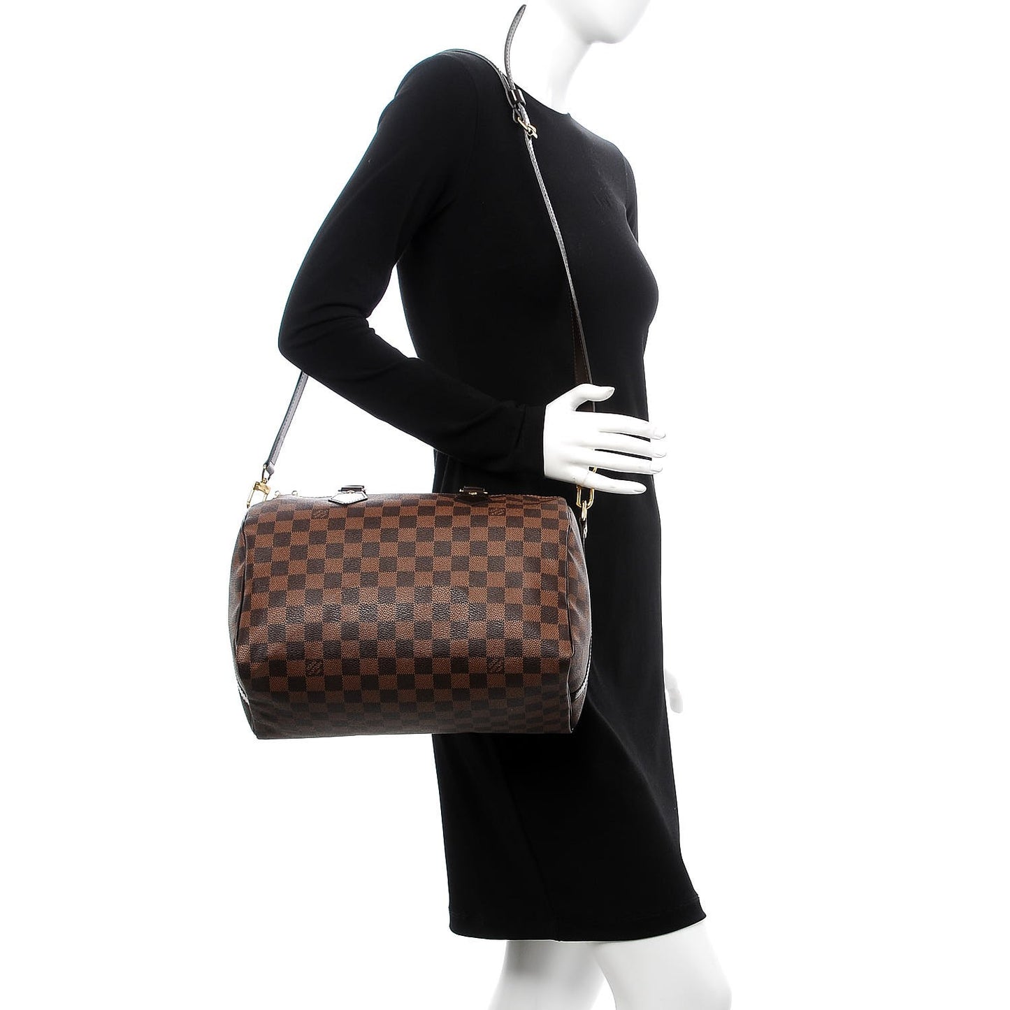 Damier Ebene Speedy Bandouliere 30