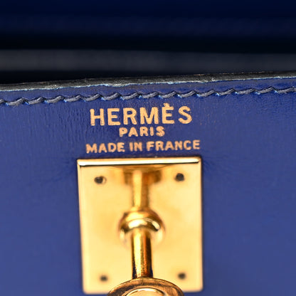 Hermes Box Mini Kelly Sellier 20 Bleu Saphir 6 of 14